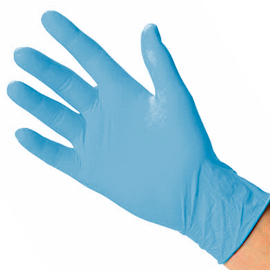 House Brand Powder-Free Nitrile Gloves, Non-Sterile, Medium, 100/Bx