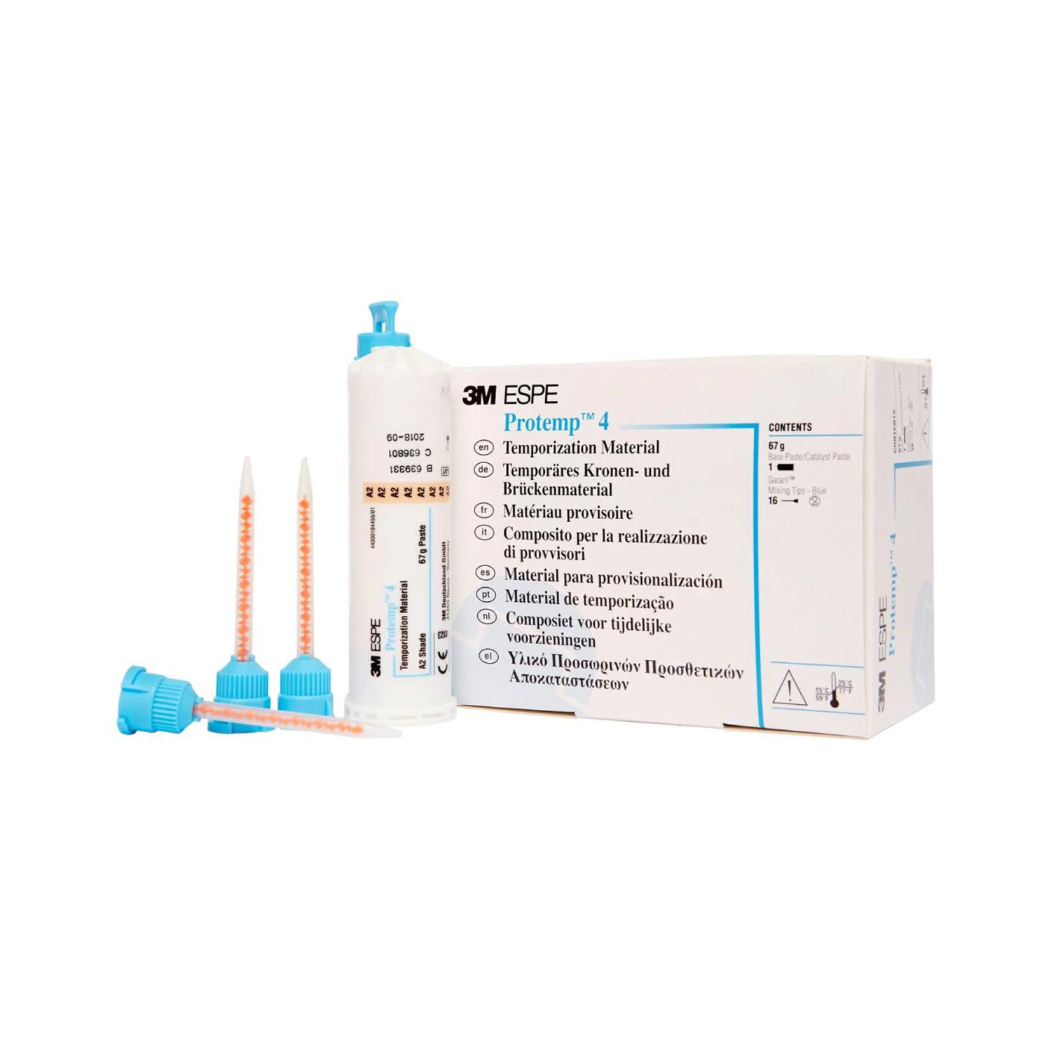 Protemp 4 Garant A2, 67 g Cartridge & 16 Mixing Tips