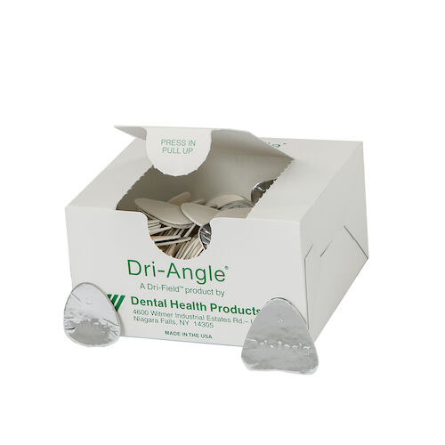 Dri-Angle with Silver - Large Cotton Roll Substitute, Box of 320