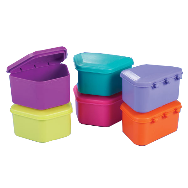 Keystone Denture Cups - New Age Assorted Colors, 12/Box