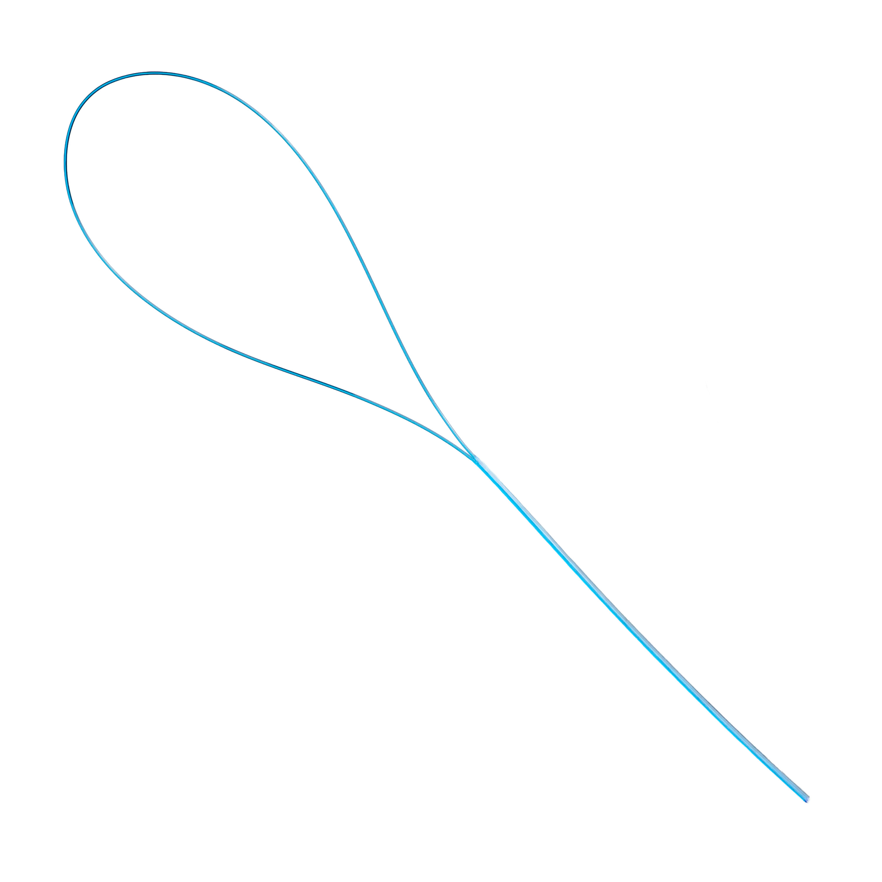 GUM Eez-Thru Dental Floss Threaders, 100 Envelopes per Box