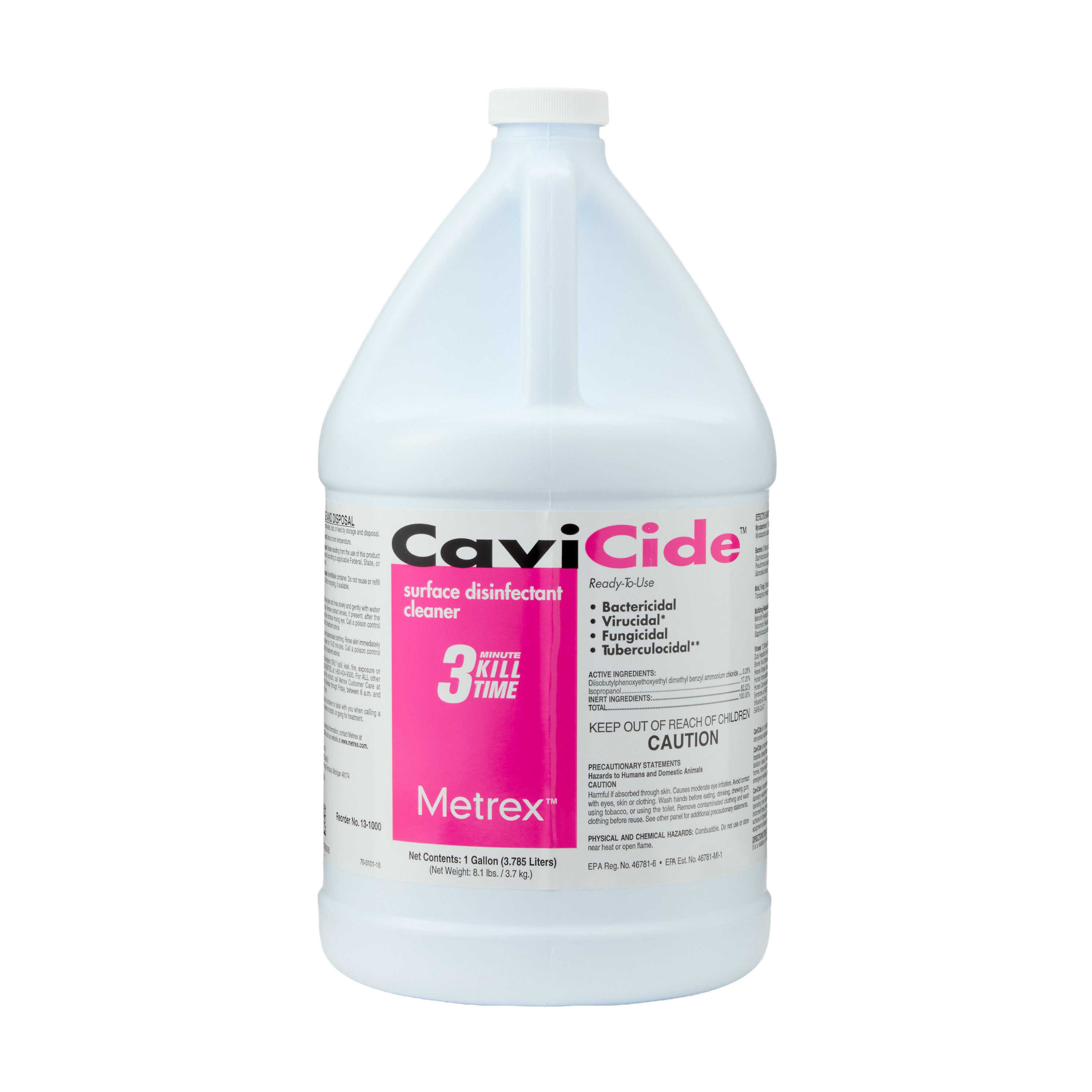 CaviCide Surface Disinfectant, 1 Gallon Bottle