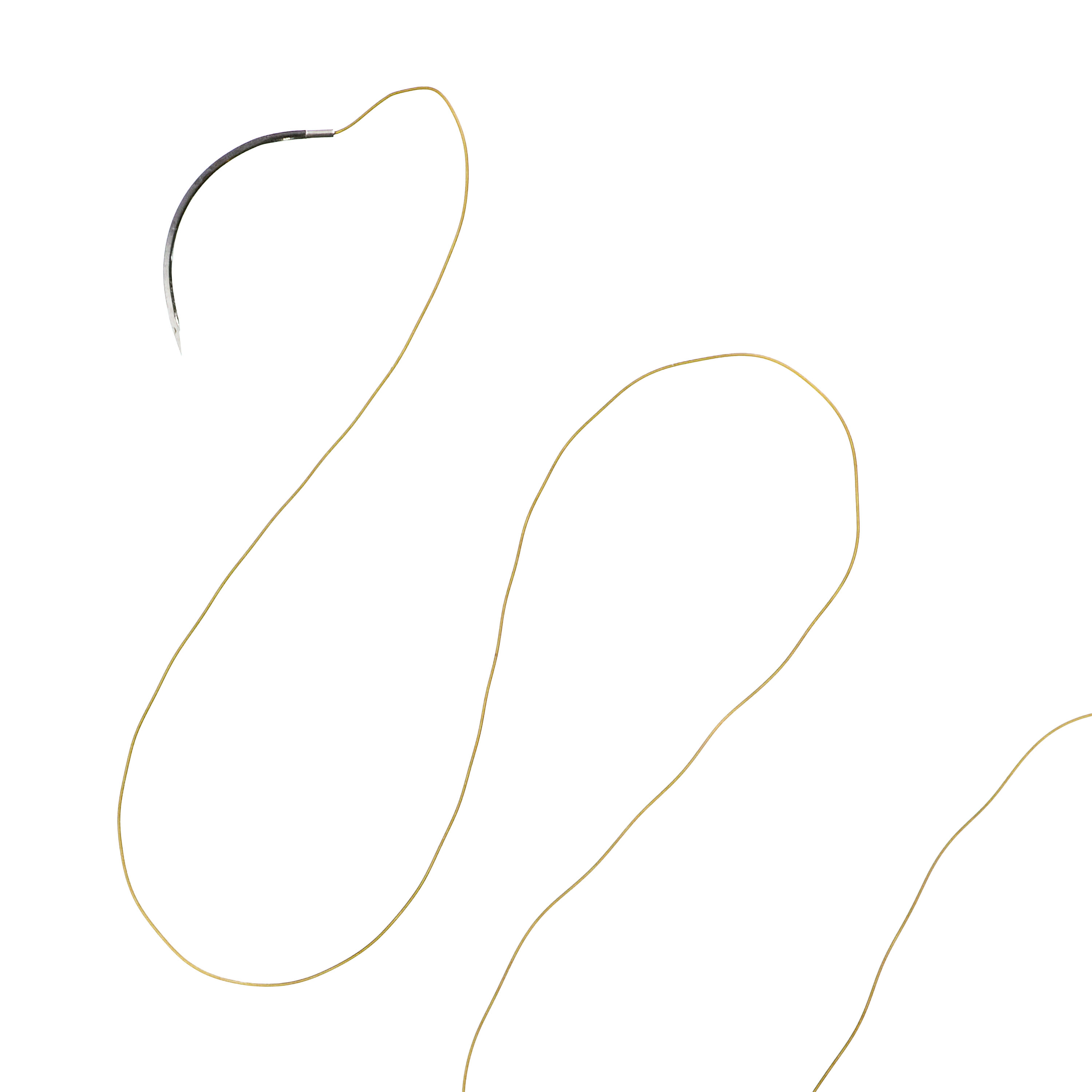Look 4/0 Chromic Gut Absorbable Suture with Reverse Cutting Needle, 12/Bx