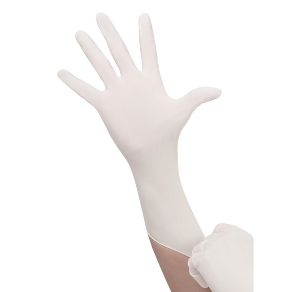 House Brand Powder-Free Latex Gloves, Textured, Non-Sterile, Small, 100/Bx