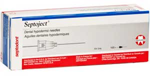 Septoject 30 Short Blue Needles (30 Gauge), Disposable Sterile