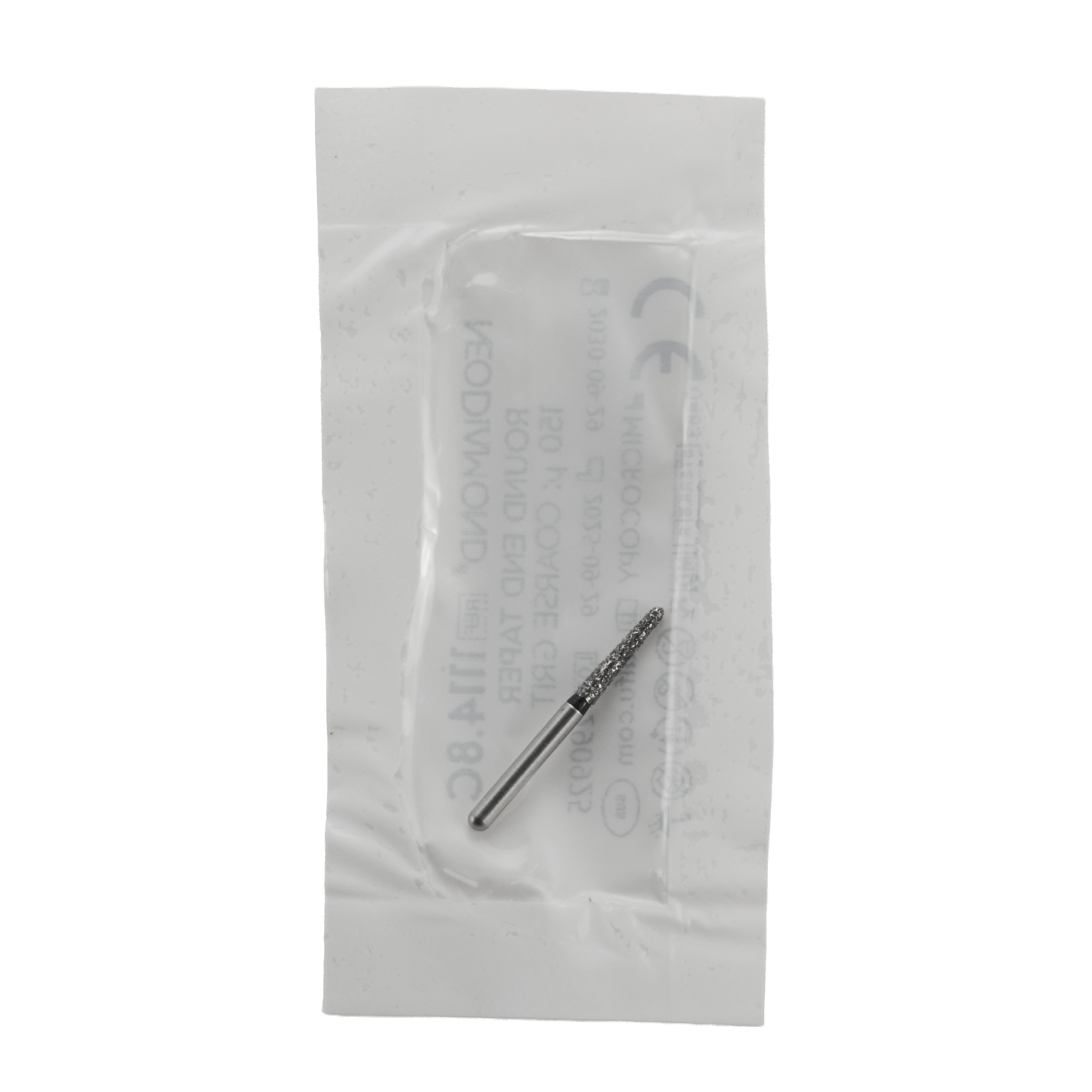 NeoDiamond FG #1114.8 (856.014) Coarse Grit, Round End Taper Disposable Diamond, 25/Pk
