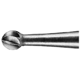 House Brand RA #4 Round Carbide Bur for slow speed latch, clinic pack of 100